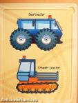Tractors & Trucks Stencil Book