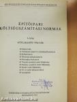 Építőipari költségszámítási normák 6.