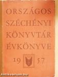 Országos Széchényi Könyvtár Évkönyve 1957