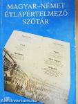 Magyar-német étlapértelmező szótár