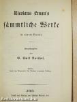 Nikolaus Lenau's sämmtliche Werke (gótbetűs)