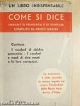 Come si dice