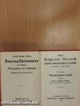 Novy Kapesní Slovník jazyka francouzského a ceského s udanou vyslovností I-II.