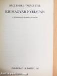Kis magyar nyelvtan