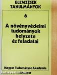 A növényvédelmi tudományok helyzete és feladatai