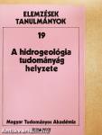A hidrogeológia tudományág helyzete