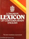 Longman Lexicon of Contemporary English