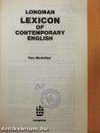 Longman Lexicon of Contemporary English