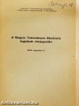 A Magyar Tudományos Akadémia tagjainak címjegyzéke