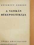 A Vatikán békepolitikája