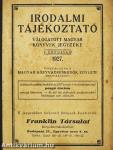 Irodalmi tájékoztató 1927.