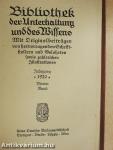 Bibliothek der Unterhaltung und des Wissens 1920/4. (gótbetűs)