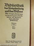 Bibliothek der Unterhaltung und des Wissens 1920/11. (gótbetűs)