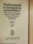 Bibliothek der Unterhaltung und des Wissens 1919/12. (gótbetűs)