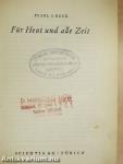 Für Heut und alle Zeit