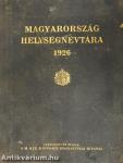 Magyarország helységnévtára 1926 (rossz állapotú)