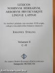 Lexicon Nominum Herbarum, Arborum Fruticumque Linguae Latinae II.