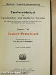 Taschenwörterbuch der französischen und deutschen Sprache I-II.