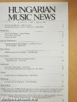 Hungarian Music News 1986