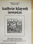 Antikvár könyvek árverése