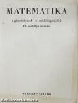 Matematika IV.