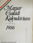 Magyar Családi Kalendárium 1986
