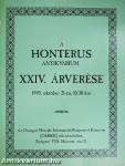 A Honterus Antikvárium XXIV. árverése