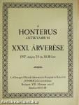 A Honterus Antikvárium XXXI. árverése
