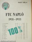 FTC Napló 1931-1933
