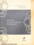 History of Hungarian Toponyms