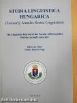 Studia Linguistica Hungarica 2014/28