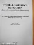 Studia Linguistica Hungarica 2014/28