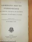 Giordano Bruno párbeszédei az Okról, Elvről és Egyről és a Végtelenről, a Világegyetemről és a Világokról