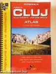 Románia Kolozs megye atlasz