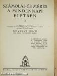 Számolás és mérés a mindennapi életben