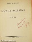 Idők és balladák (dedikált példány)