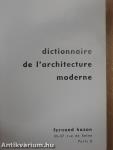 Dictionnaire de l'architecture moderne