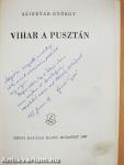 Vihar a pusztán (dedikált példány)