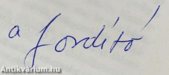 Égő hó (dedikált példány)