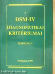 A DSM-IV diagnosztikai kritériumai
