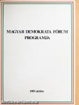 Magyar Demokrata Fórum programja