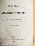 G. E. Lessing's gesammelte Werke I-II (gótbetűs)