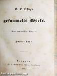 G. E. Lessing's gesammelte Werke I-II (gótbetűs)