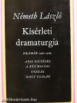 Kísérleti dramaturgia I-II.