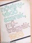 Növényvédő szerek, műtrágyák 1983