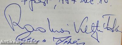 Bőrünkön a betűk (kétszeresen dedikált példány)