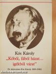 "Kőből, fából házat... igékből várat" (dedikált példány)