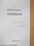 Volt egy gondolat...(dedikált példány)