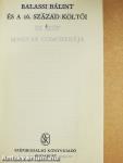 Balassi Bálint és a 16. század költői I-II.