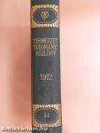 Természettudományi Közlöny 1912. január-december/Pótfüzetek a Természettudományi Közlönyhöz 1912. január-december